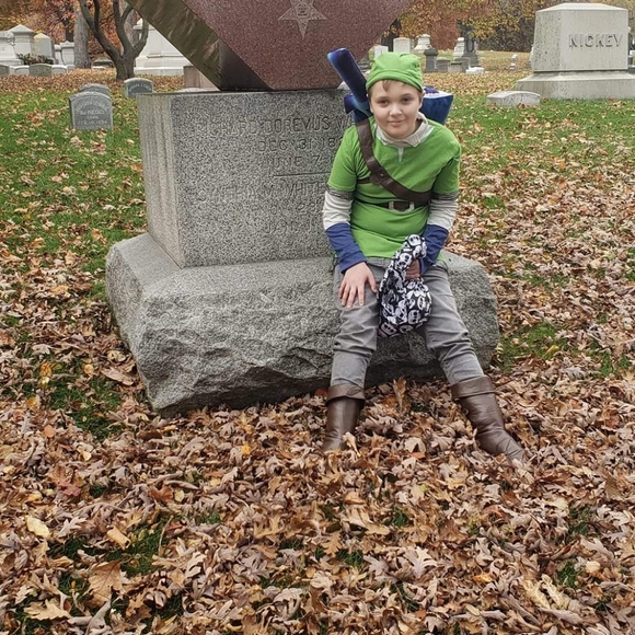 Officially Licensed Legend Of Zelda Link Kid's Halloween Costume - Picture 3 of 9